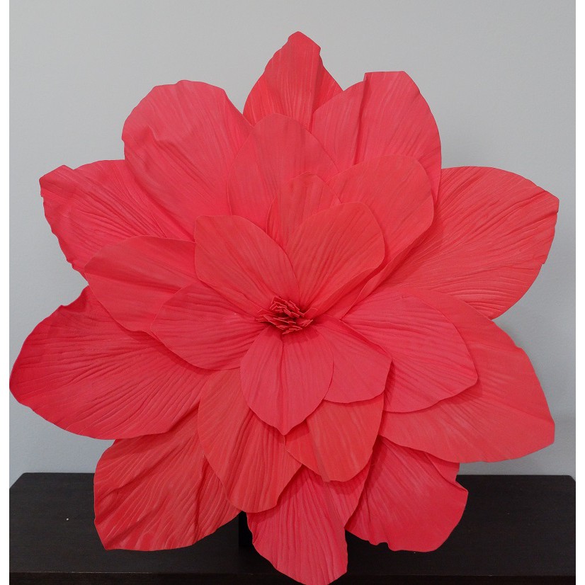 WANFlower Bunga Spon Magnolia D60Cm * MERAH