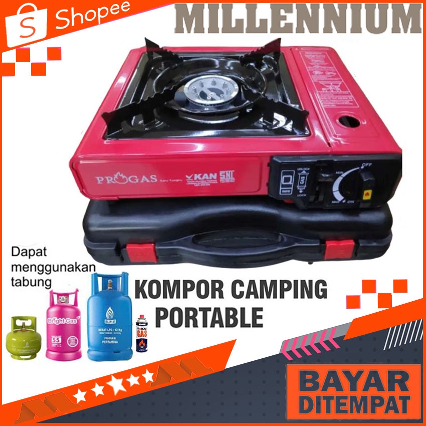 Kompor Portable Progas SNI Kompor Portable 2in1