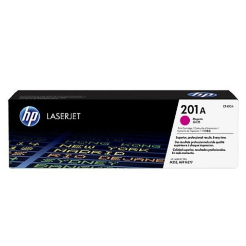 Toner laserjet color HP 201A Magenta CF403A for Pro M252 serier MFP M277 series