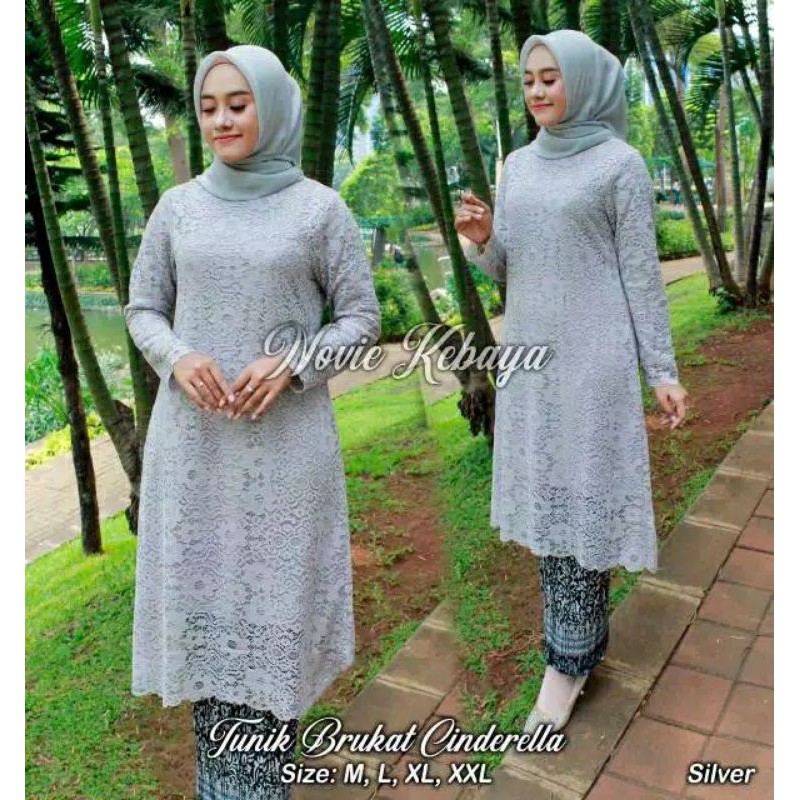 TUNIK KEBAYA BRUKAT / KEBAYA KURUNG MODERN