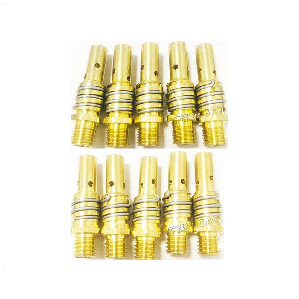 Solighter 5pcs Gas Nozzle Holder Perlengkapan Solder Welder Aksesori MB15AK Perakitan Batang Sambung