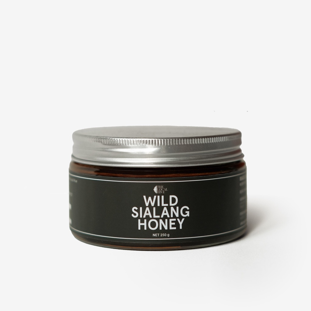 

250 Gram - Signature Wild Sialang Honey Madu Hutan Hitam Asli - THE LOCAL HIVE IZIN BPOM