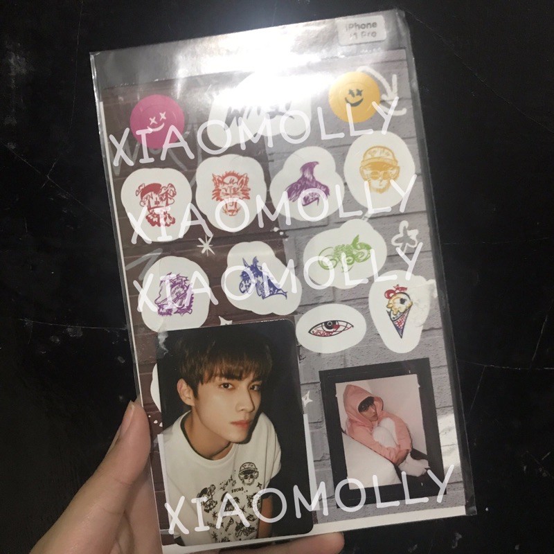 [BOOKED]SMARTPHONE DECO STICKER WAYV MD BY TEN XIAOJUN SEALED