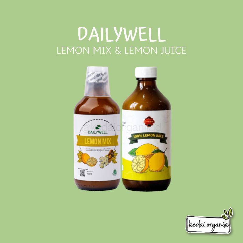 

Dailywell Lemon Mix / Dailywell Lemon Juice