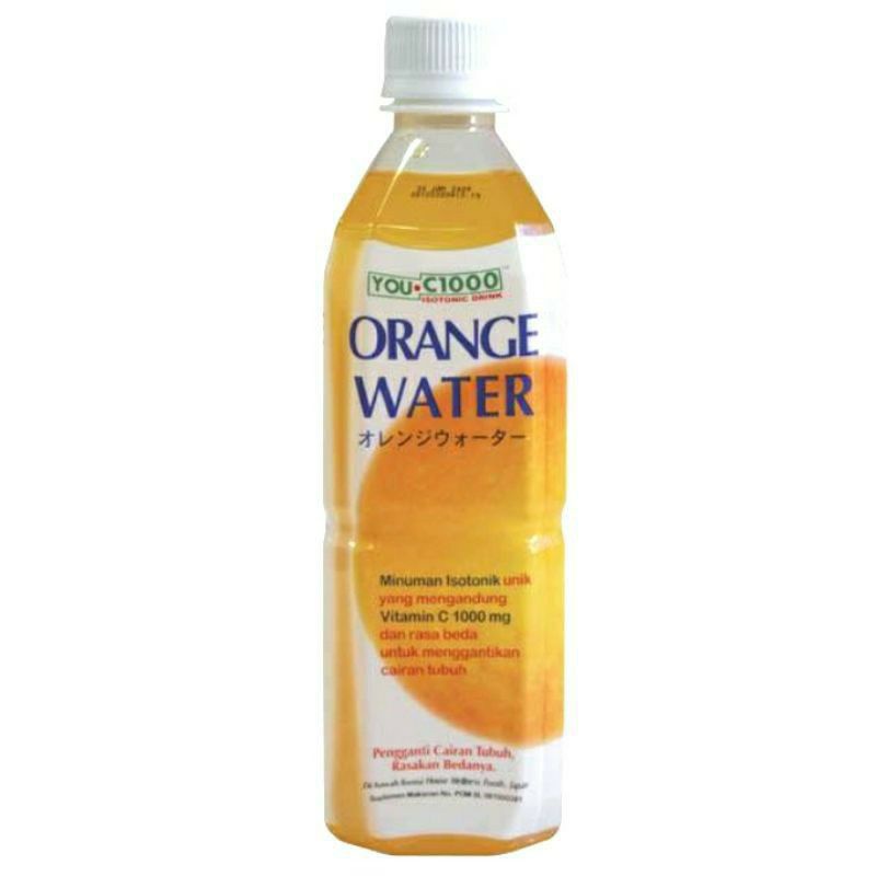 

you c1000 orang water dan lemon water 500 ml