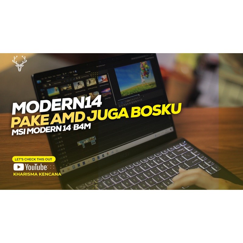 MSI Modern 14 B4MW 292ID Ryzen 3-4300U 8GB 512SSD AMD R5 14"FHD Win10