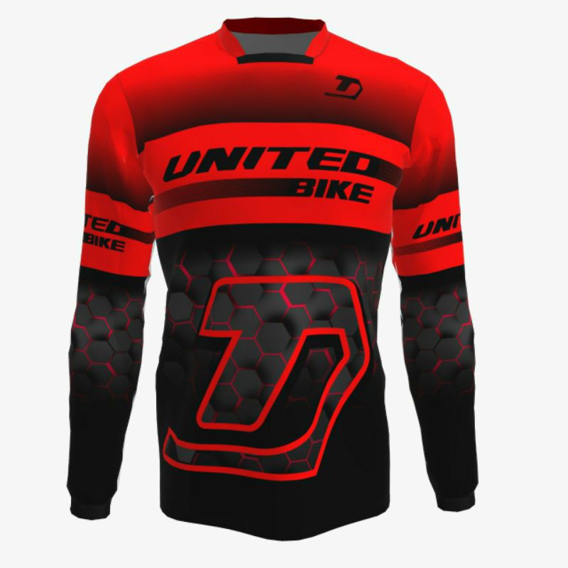New Jersey sepeda united bike MTB >>Nama &FREE STIKER