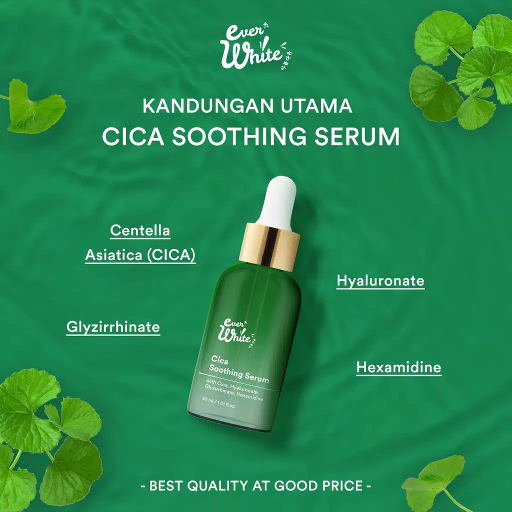 ❤ MEMEY ❤ EVERWHITE CICA Soothing Serum 30ml | EVER WHITE