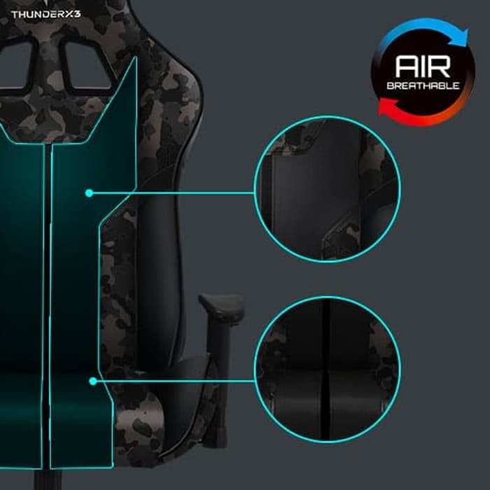 ThunderX3 BC3 CAMO Gaming Chair