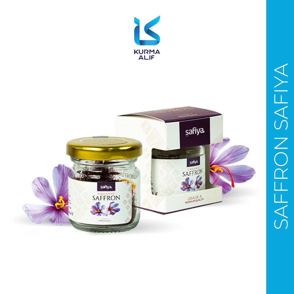 Saffron Safron Safiya Super Negin 0,25 gr / Saffron Premium Original Best Quality Premium SAFIYA HERBAL