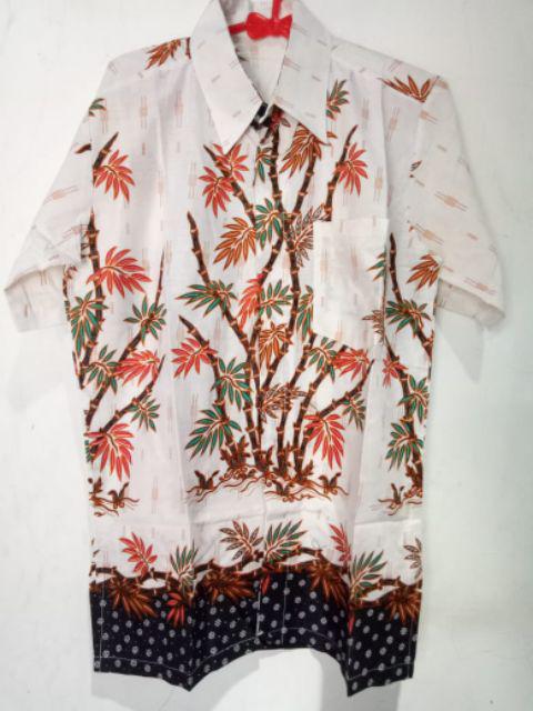 Baju Batik Couple Pasangan - Couple Batik Atasan Kemeja Dan Tunik