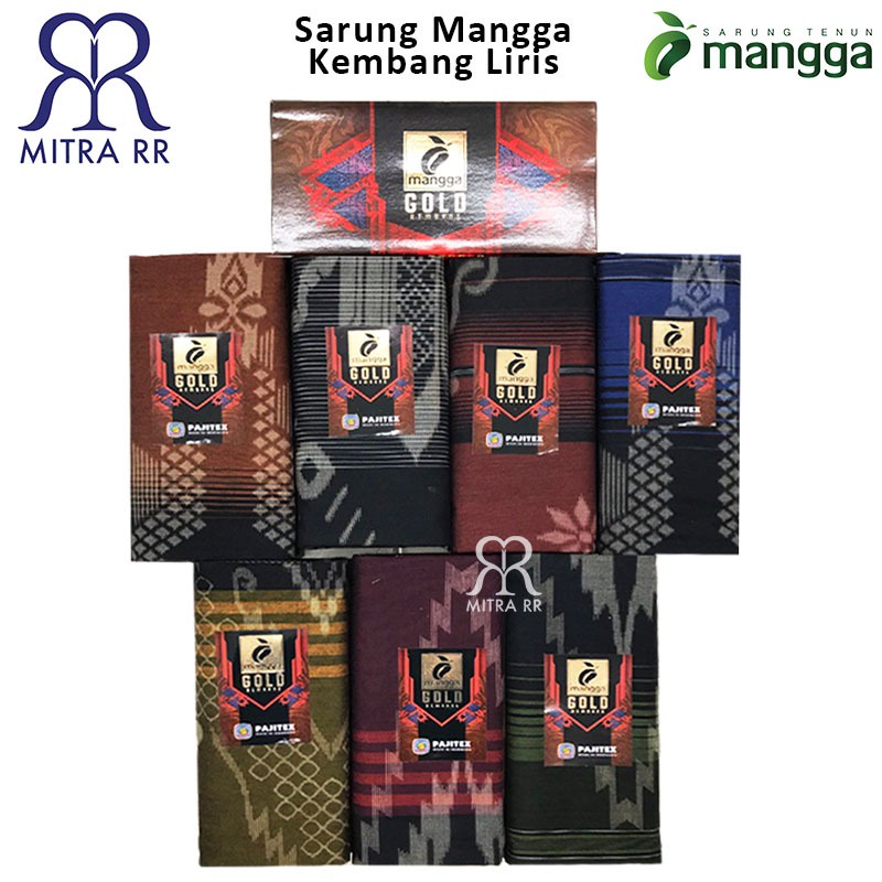 Sarung MANGGA Kembang Satuan / Grosir Sarung Dewasa Asli