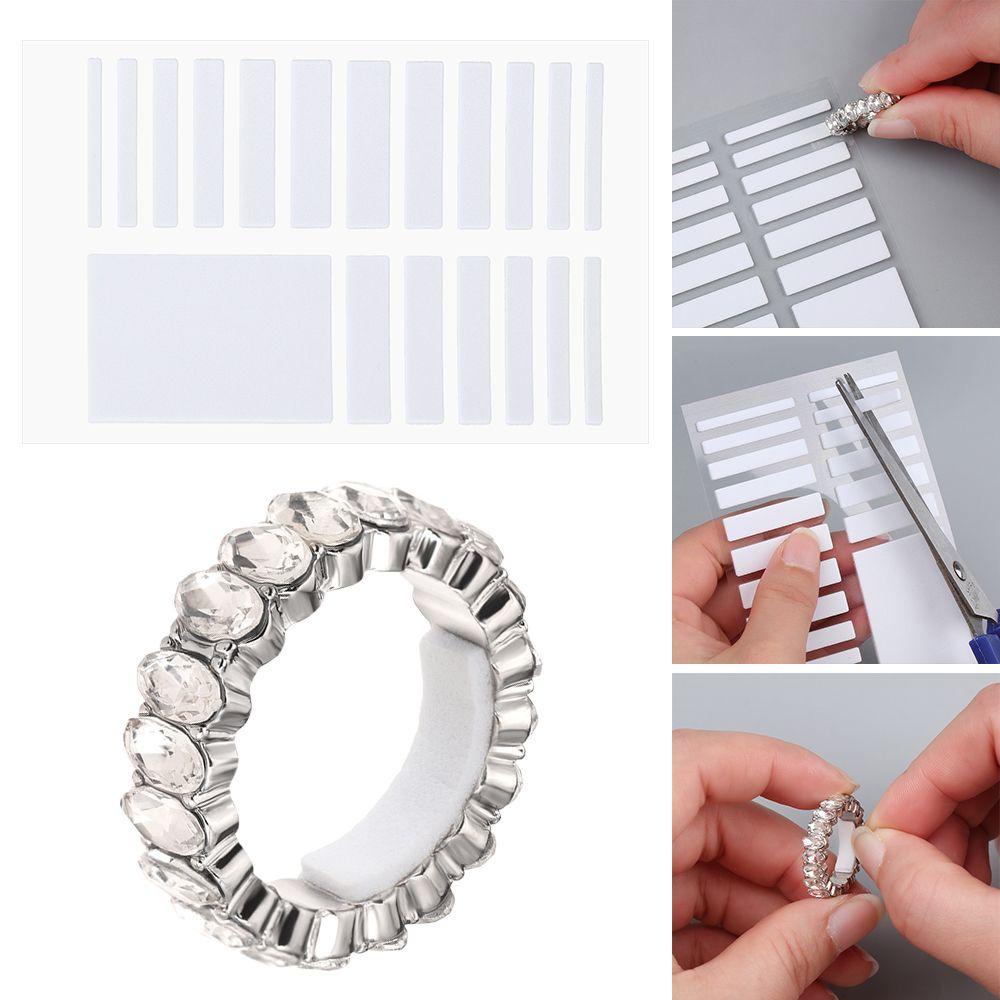 Ring Size Adjuster Nanas Aksesoris Cincin Pelindung Cincin Pengganjal Cincin Pad Invisible Ring Size Adjuster Ring Transparan Adjuster Ring Size Adjustment