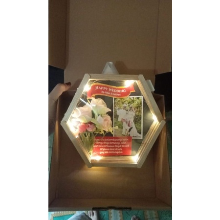 

gift aestetik frame LD bisa Untuk kado wedding
