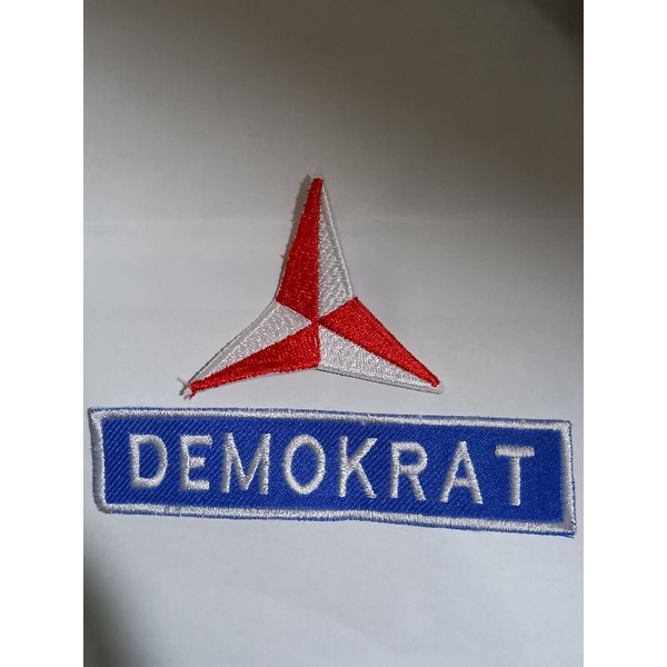 bordir logo demokrat