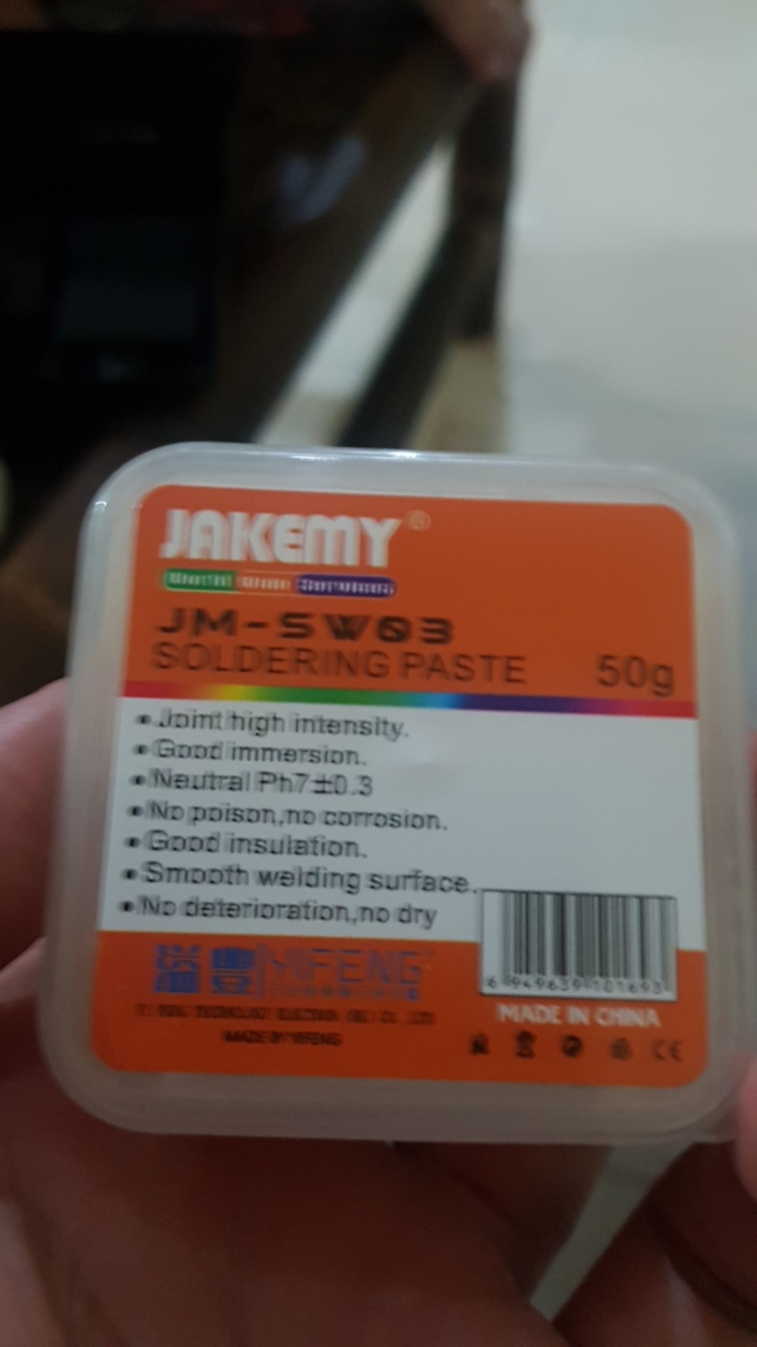 Jakemy Jm-sw03 Flux Solder / Sodlering Paste Original