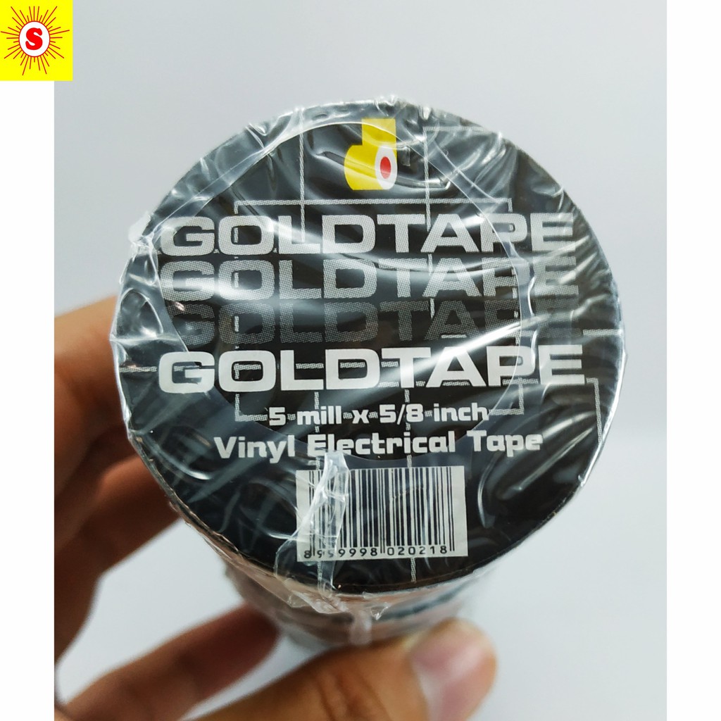 

ISOLASI LISTRIK GOLDTAPE PVC ISOLASI KABEL LISTRIK ELCTRICAL TAPE