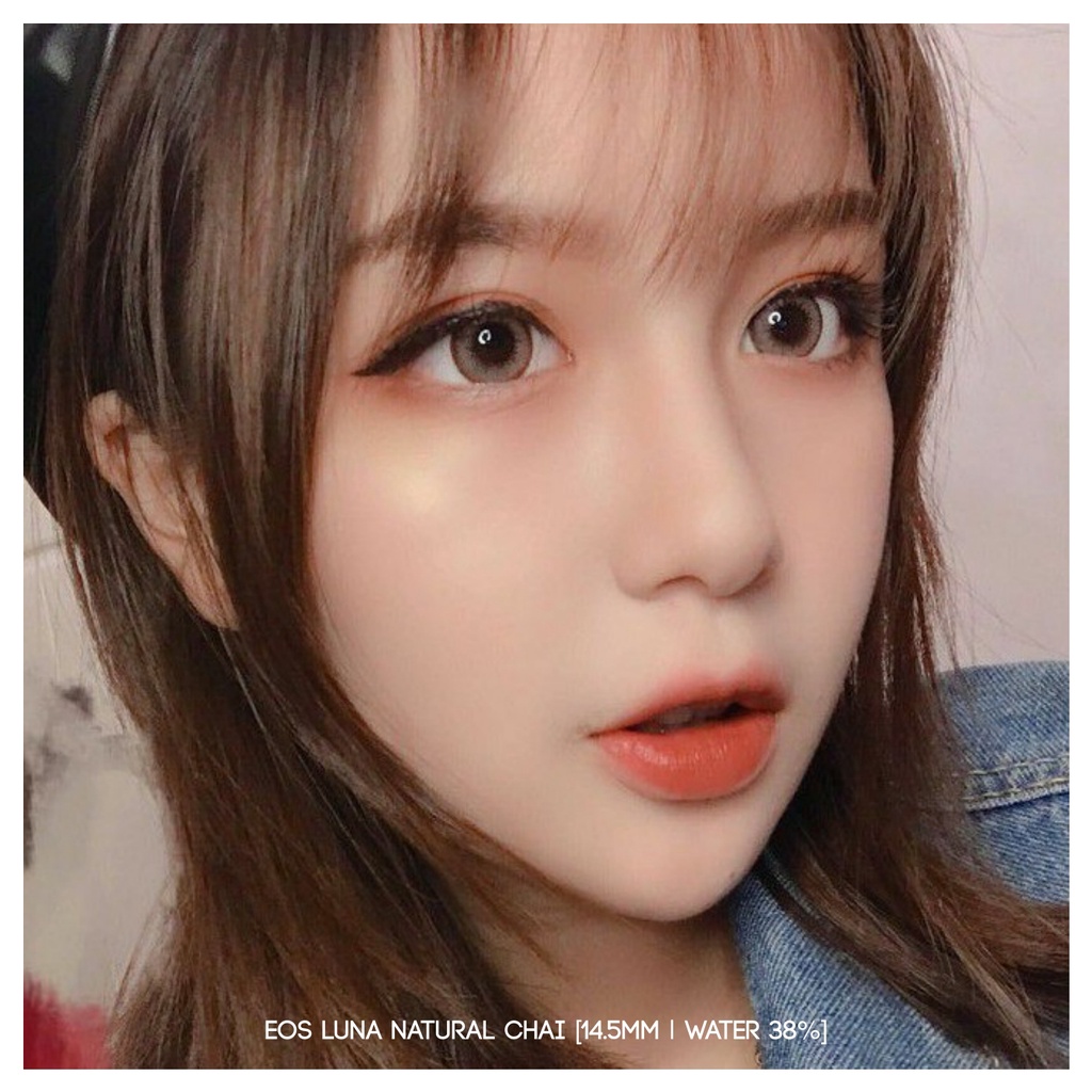 MIKHAYLOVESHOP Softlens Luna Natural Chai | EOS