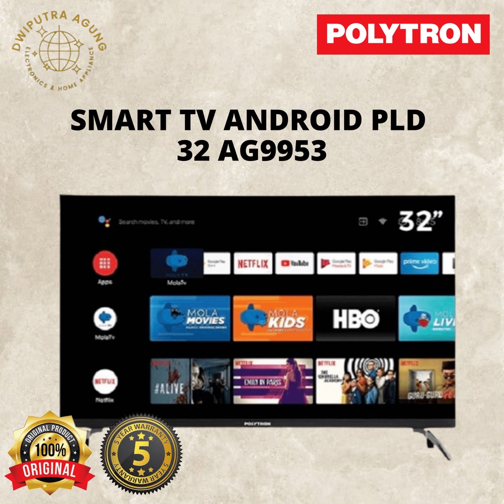ANDROID TV LED POLYTRON 32 RG PLD32AG5959 / PLD32AG5759 TV ANDROID 32RG POLYTRON TV YOUTUBE POLYTRON