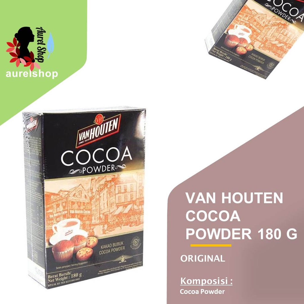 

VAN HOUTEN Cocoa Powder kemasan 180 gram