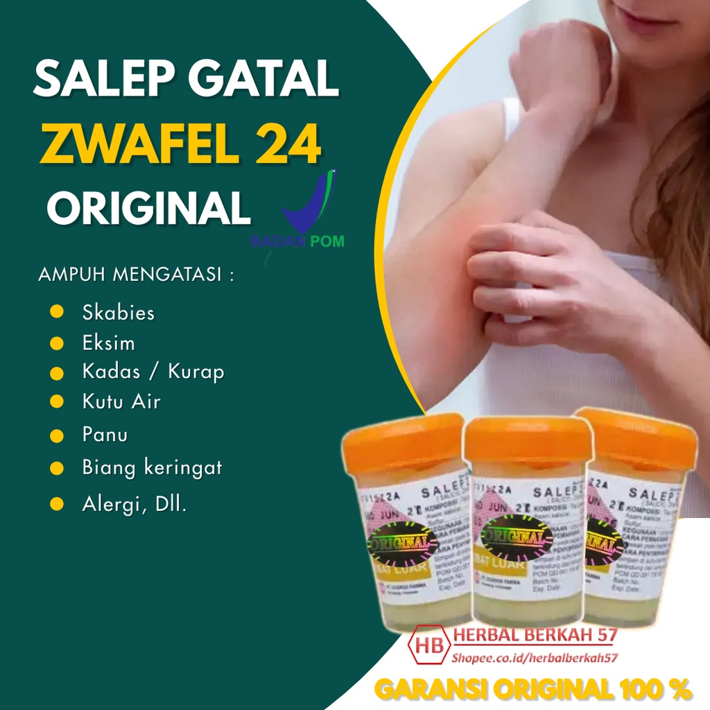 Jual Salep Zwafel 24 Original Gatal Scabies Obat Asli Gatel Panu Kadas Kurap Kutu Air