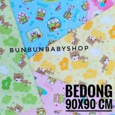 PREMIUM-KAHATEX 90x90 Bedong Bayi Gedong Baby Perlengkapan Baru Lahir Newborn Peralatan Baju Selimut