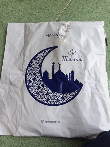 Maginot Kemeja Batik 2.0 Suma-ls Motif Timbul Lengan Panjang Pria + Free Masker