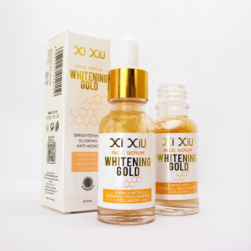 Xi Xiu Face Serum Whitening Gold 20ml