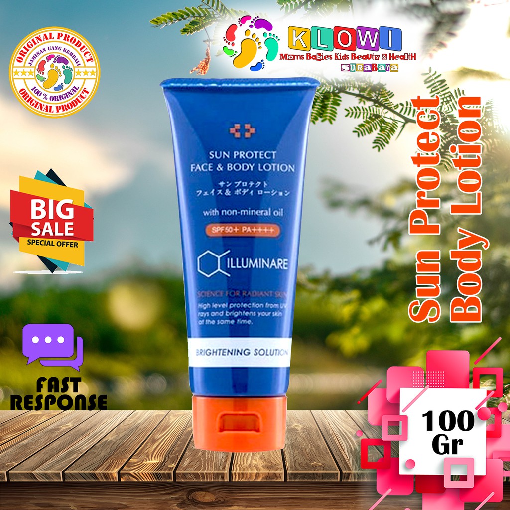 Illuminare Brightening Face &amp; Body 100 Gr/ Sunscreen / Sunblock