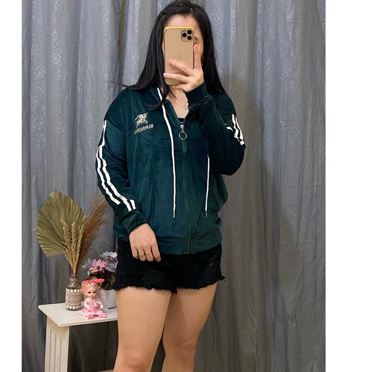 ✿ YQ - JAKET GC IMPORT / JAKET BLUDRU WANITA / JAKET BLUDRU LOGO LIST ✬