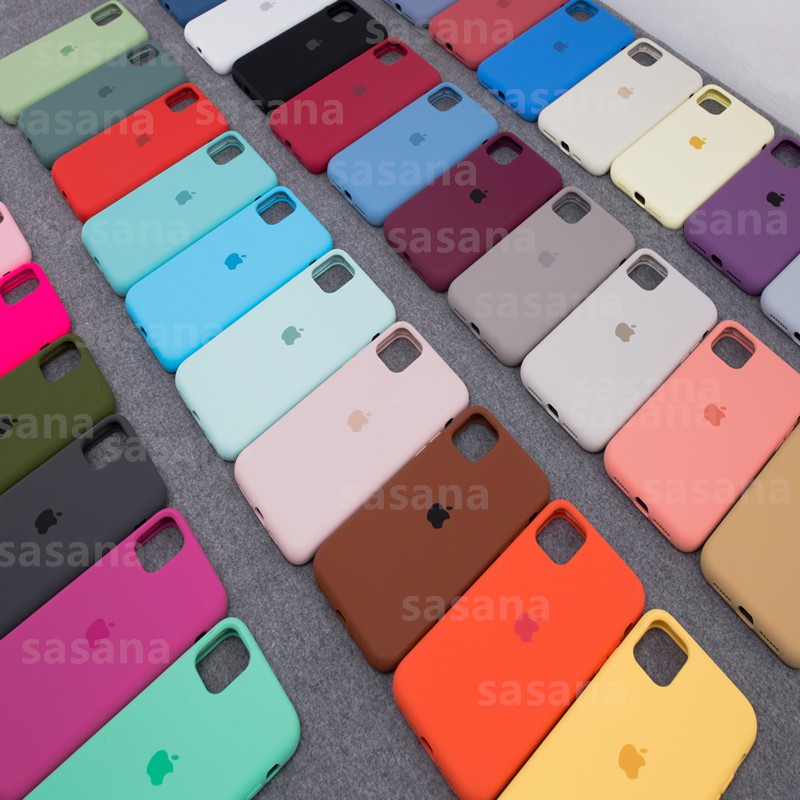 Full covered High quality iPhone 12 13 13 Pro Max 12Pro Max 11 11Pro Max Xs Max Xr 7P 8P 78 6SP 6S Real Liquid Silicone  iphone case-5
