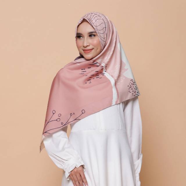 KERUDUNG SEGI EMPAT PRINTING - JILBAB SEGIEMPAT - HIJAB SEGIEMPAT SCARF ANSARA