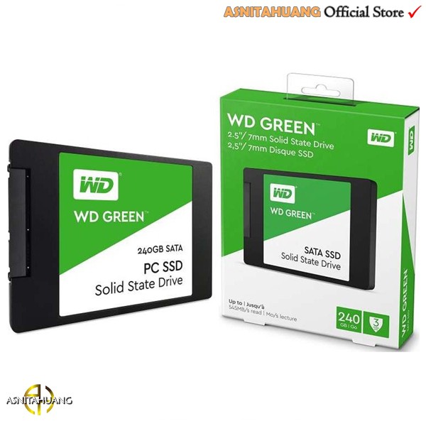 SSD WD Green 240GB 2.5&quot; SATA 3