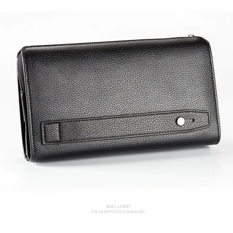 Dompet Clutch Pria Import dengan banyak kompartmen dan banyak slot