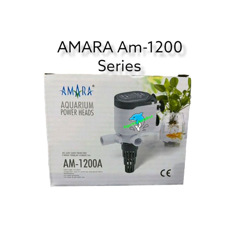 Amara Am-1200 pompa filter aquarium aquascape / power head amara am 1200 / pompa filter celup aquari