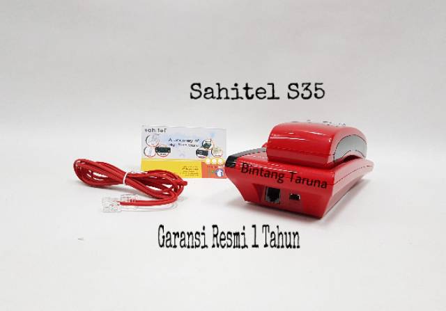 Telepon Kabel Sahitel S-35 Pesawat Telepon Sahitel S35 (Merah)