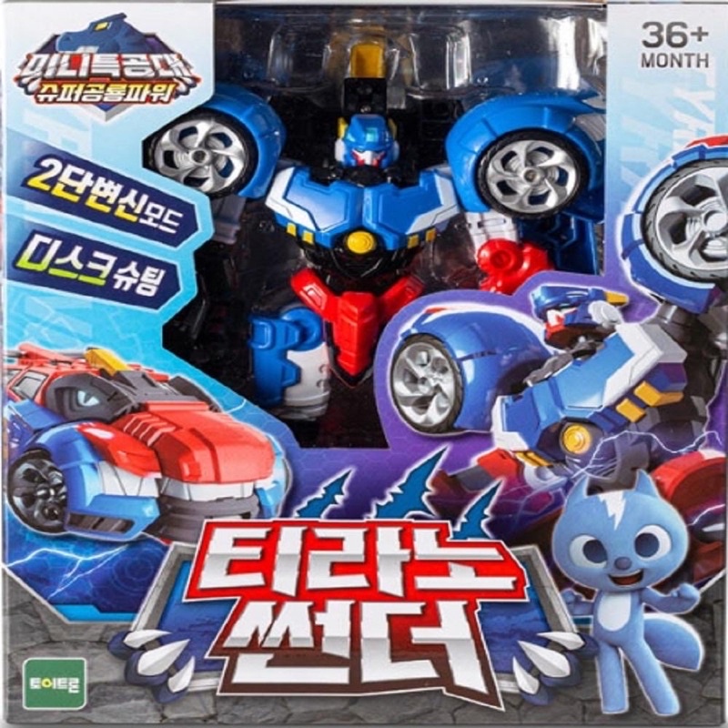 Miniforce Super Power Dino TYRANNO THUNDER Action Figure