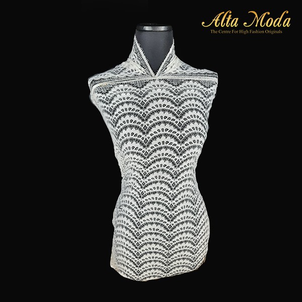 

Alta Moda Brokat Kebaya Tradisional Motif Crown Pattern In Putih