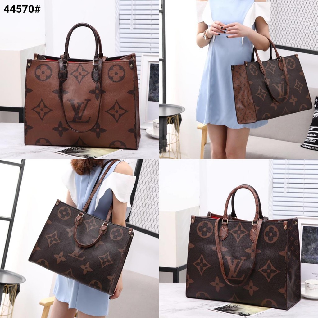 Tas Lv Louis Vuitton Onthego GM 44570  TYU 94  batam impor original fashion branded reseller sale