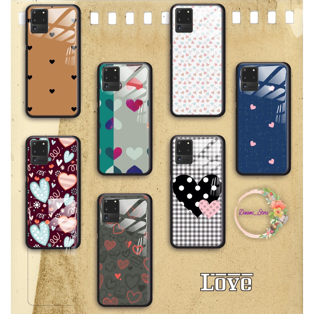 back case glass LOVE Iphone 5 6 6g 6g+ 7 7g 7g+ 8 8+ Xr X Xs Xs Max Se 2020 11 Pro Pro MAX DST1123