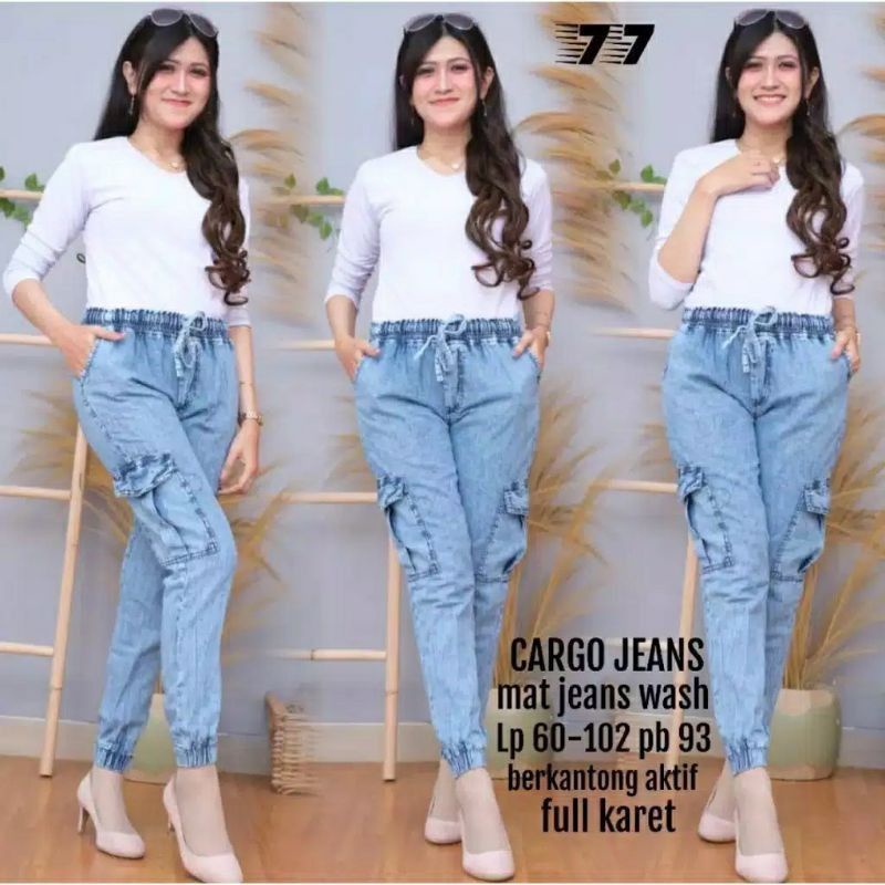 CELANA WANITA CARGO//CARGO PANT MASAKINI