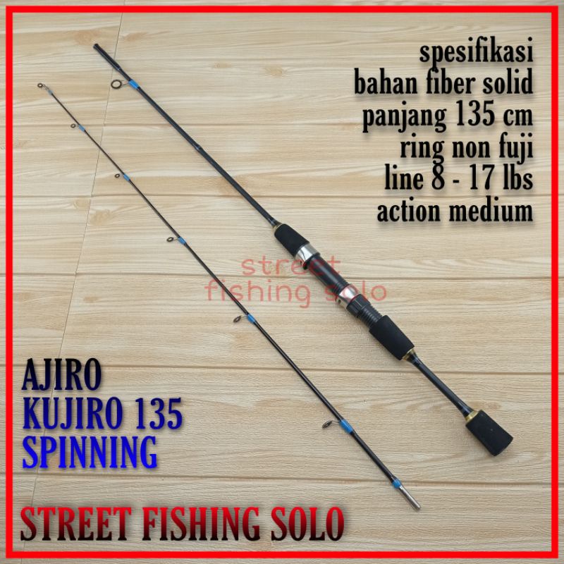joran ajiro SPINNING KUJIRA 135 cm (COD)