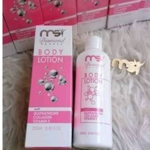 BODY LOTION PEMUTIH MSI ORIGINAL MURAH