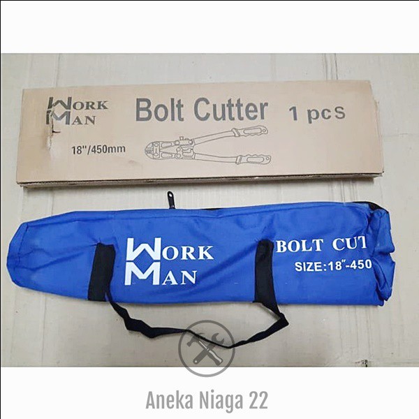 

Aneka - Gunting Rantai Besi Kapal 18 inch 45 cm workman Gunting Kawat Sling AN22