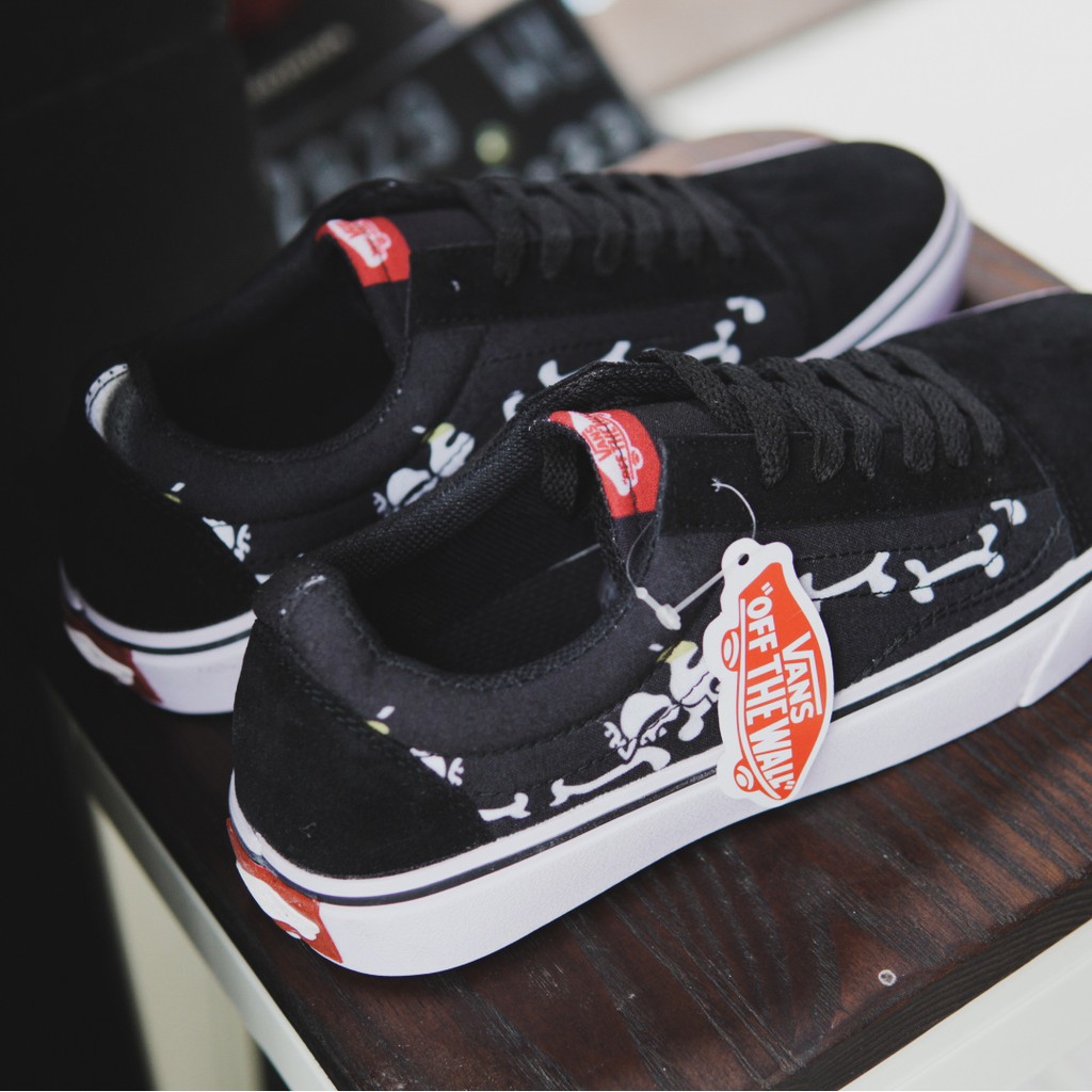 SEPATU VANS MOTIF TULANG SEPATU SNEAKERS TERLARIS