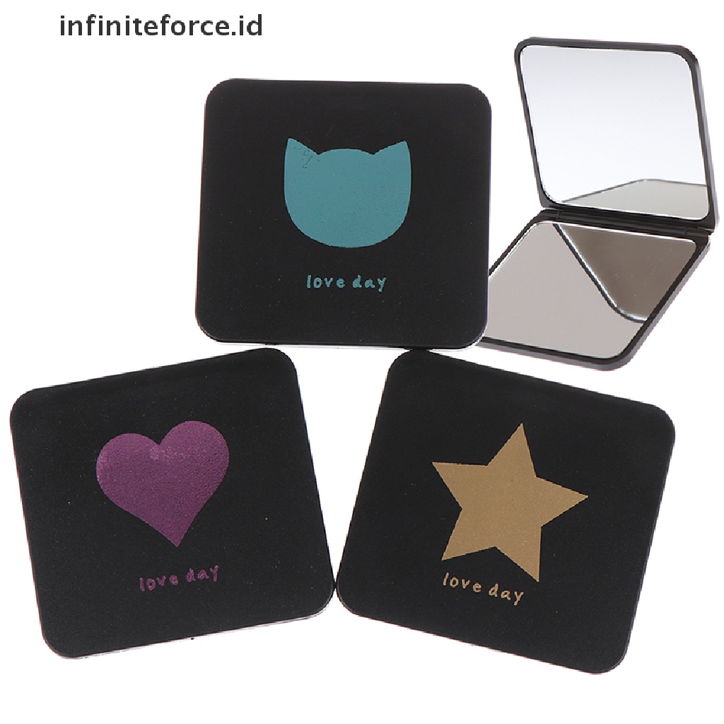 (Infiniteforce.Id) Cermin Saku Portable Untuk Wanita