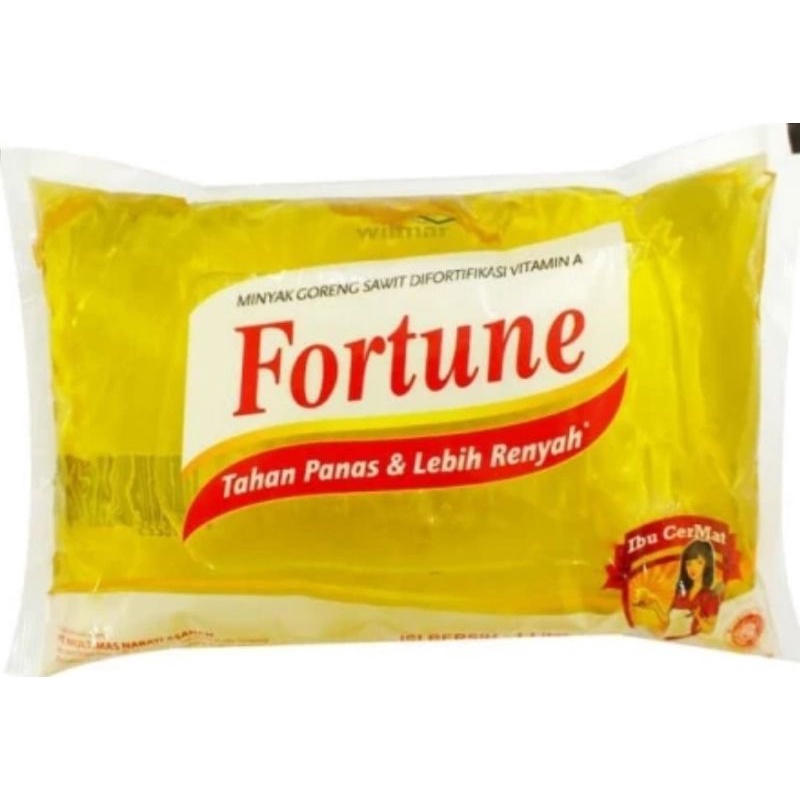 

Minyak Goreng Fortune Pillow Pack 1 Liter