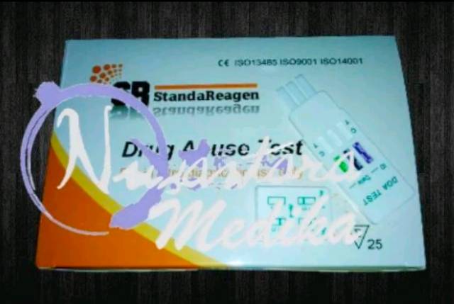 Strip Rapid Tes Narkoba Original Standareagen | Drug Abuse Test Standaregen Diagnostic