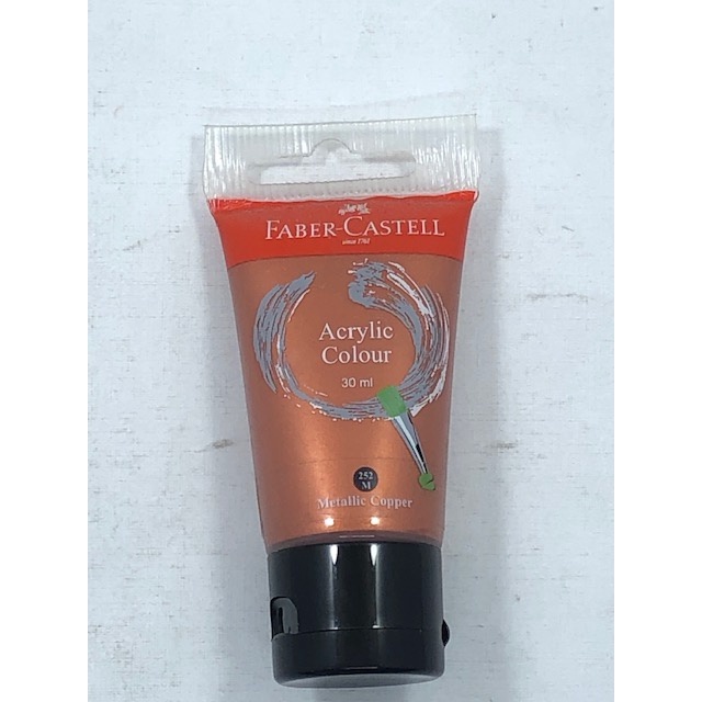 

FABER ACRYLIC 30 ML METALIC COPPER 252