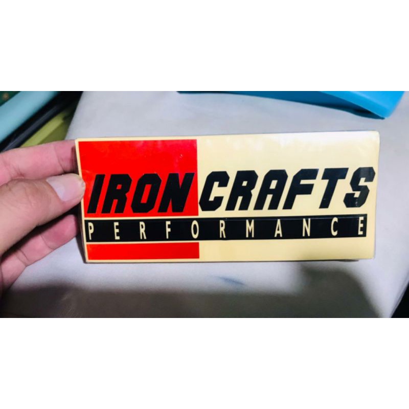 Sticker Cutting Ironcrafts Performance